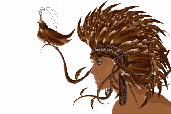 Creation of Warrior Princess: Step 8